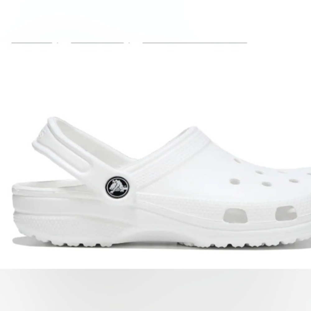 Men or womans White Classic Crocs Shoes - Picture 3 of 6